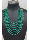 Green Indian Sparkly Designer For Party And Functions Wedding Wear Latest New Mala Collection 1138